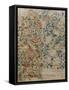 Design for Chintz: Rose-William Morris-Framed Stretched Canvas