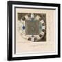 Design for Clock Face, 1917-Charles Rennie Mackintosh-Framed Giclee Print