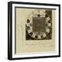 Design for Clock Face, 1917-Charles Rennie Mackintosh-Framed Giclee Print