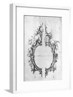 Design for Detail on Furniture, 1754-Henry Copland-Framed Giclee Print