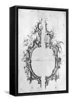 Design for Detail on Furniture, 1754-Henry Copland-Framed Stretched Canvas