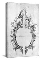 Design for Detail on Furniture, 1754-Henry Copland-Stretched Canvas