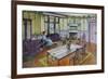 Design for Dining Room-null-Framed Giclee Print