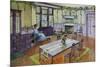Design for Dining Room-null-Mounted Giclee Print