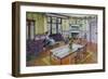 Design for Dining Room-null-Framed Giclee Print