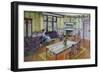 Design for Dining Room-null-Framed Giclee Print