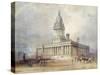 Design for Leeds Town Hall, 1854-Cuthbert Brodrick-Stretched Canvas