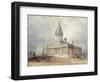 Design for Leeds Town Hall, 1854-Cuthbert Brodrick-Framed Giclee Print