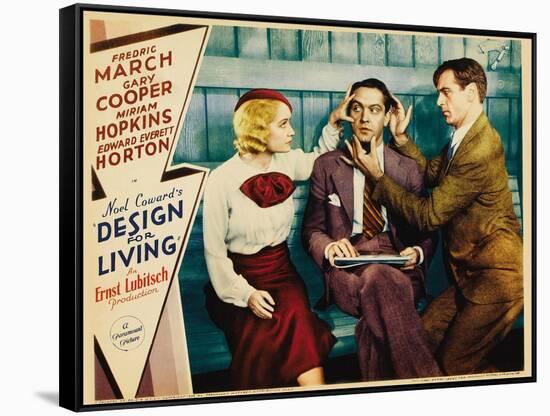 Design for Living, 1933-null-Framed Stretched Canvas
