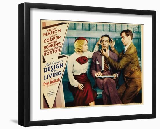 Design for Living, 1933-null-Framed Art Print