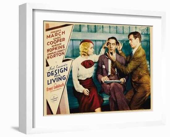 Design for Living, 1933-null-Framed Art Print