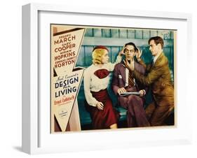 Design for Living, 1933-null-Framed Art Print