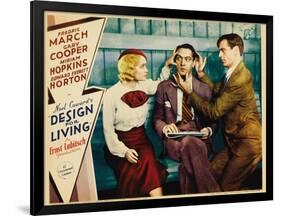 Design for Living, 1933-null-Framed Art Print