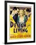 Design for Living, 1933-null-Framed Giclee Print