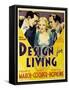 Design for Living, 1933-null-Framed Stretched Canvas