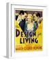 Design for Living, 1933-null-Framed Giclee Print