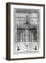 Design for Milan Cathedral, from "De Architectura" by Vitruvius-null-Framed Giclee Print