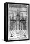 Design for Milan Cathedral, from "De Architectura" by Vitruvius-null-Framed Stretched Canvas