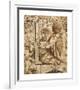 Design for Moxon's Tennyson - Saint Cecilia-Dante Gabriel Rossetti-Framed Premium Giclee Print