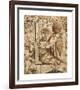 Design for Moxon's Tennyson - Saint Cecilia-Dante Gabriel Rossetti-Framed Premium Giclee Print