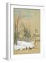 Design for New Year Card, 1896-Nikolai Konstantinovich Konstantinov-Framed Giclee Print