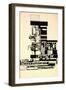 Design for Paleface by Wyndham Lewis-Michael Nicholson-Framed Premium Photographic Print