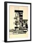 Design for Paleface by Wyndham Lewis-Michael Nicholson-Framed Premium Photographic Print