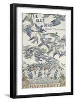 Design For Playbill For The Bluebird, 1909-Frederick Cayley Robinson-Framed Giclee Print