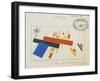 Design for Porcelain Decoration-Kasimir Severinovich Malevich-Framed Giclee Print