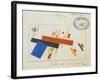 Design for Porcelain Decoration-Kasimir Severinovich Malevich-Framed Giclee Print