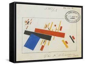 Design for Porcelain Decoration-Kasimir Severinovich Malevich-Framed Stretched Canvas