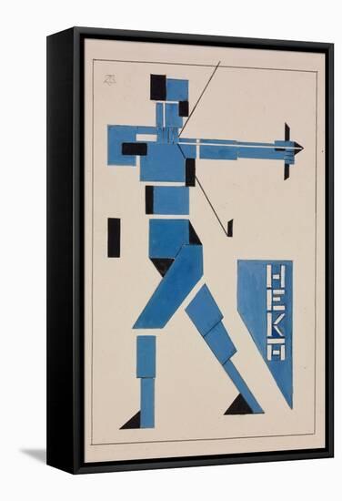 Design for Poster-Theo Van Doesburg-Framed Stretched Canvas