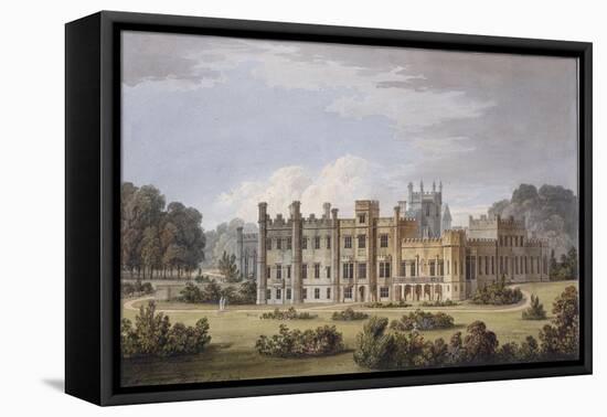 Design for Remodelling of Bulstrode Park, Buckinghamshire, 1812-Jeffry Wyatville-Framed Stretched Canvas