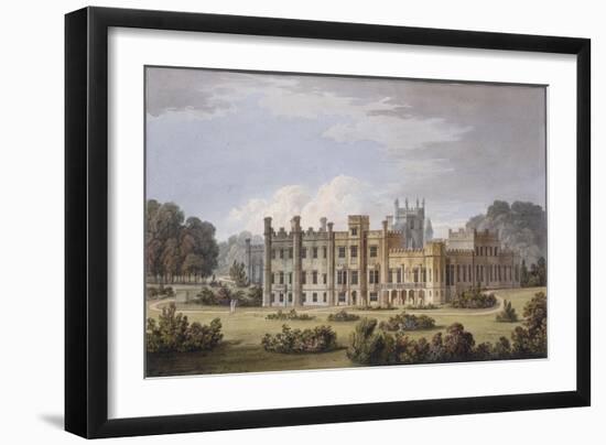 Design for Remodelling of Bulstrode Park, Buckinghamshire, 1812-Jeffry Wyatville-Framed Giclee Print