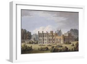 Design for Remodelling of Bulstrode Park, Buckinghamshire, 1812-Jeffry Wyatville-Framed Giclee Print