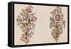 Design for Sprays of Flowers-Italian School-Framed Stretched Canvas