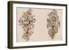 Design for Sprays of Flowers-Italian School-Framed Giclee Print