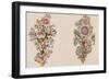 Design for Sprays of Flowers-Italian School-Framed Giclee Print