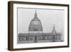 Design for St. Paul's Cathedral-null-Framed Giclee Print