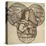 Design for Stained Glass in Lyndhurst Church: an Angel Organist, 1886-Edward Burne-Jones-Stretched Canvas