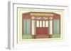 Design for Storefront-null-Framed Art Print