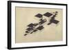 Design for Supremolet (Suprematist Plan)-Ilya Grigoryevich Chashnik-Framed Giclee Print