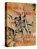 Design for the Cover of 'Musica Futurista' by Francesco Balilla Pratella (1880-1955), 1912-Umberto Boccioni-Stretched Canvas