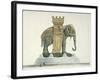 Design For the Elephant Fountain at the Place de La Bastille, 1813-14-Jean Antoine Alavoine-Framed Giclee Print