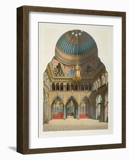 Design for the Entrance Hall to Wilhelma, 1837-Karl Ludwig Wilhelm Zanth-Framed Giclee Print