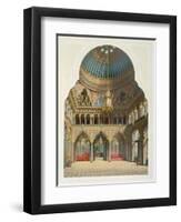 Design for the Entrance Hall to Wilhelma, 1837-Karl Ludwig Wilhelm Zanth-Framed Premium Giclee Print