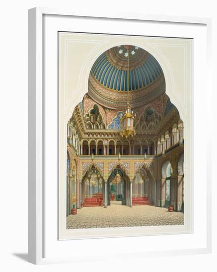 Design for the Entrance Hall to Wilhelma, 1837-Karl Ludwig Wilhelm Zanth-Framed Giclee Print