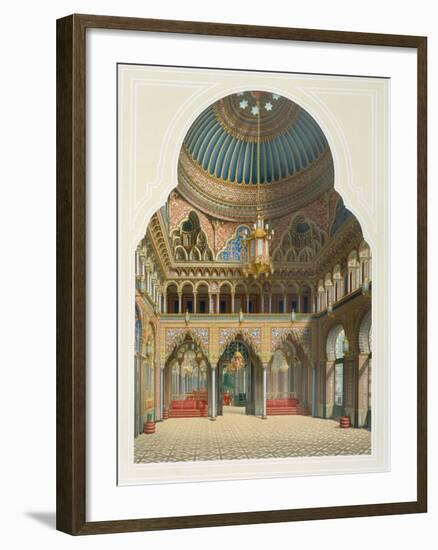 Design for the Entrance Hall to Wilhelma, 1837-Karl Ludwig Wilhelm Zanth-Framed Giclee Print