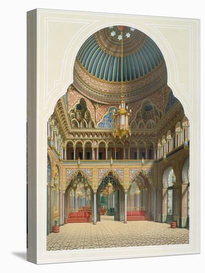 Design for the Entrance Hall to Wilhelma, 1837-Karl Ludwig Wilhelm Zanth-Stretched Canvas