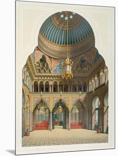 Design for the Entrance Hall to Wilhelma, 1837-Karl Ludwig Wilhelm Zanth-Mounted Giclee Print